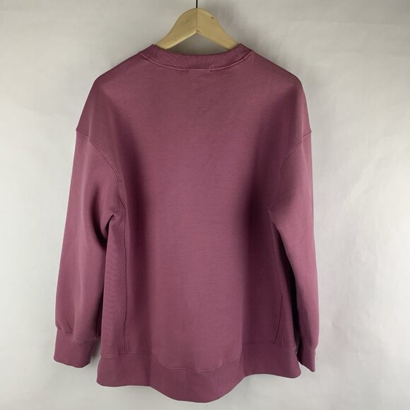 YPB Your Personal Best Abercrombie Sweatshirt Medium Pink Neoknit Oversized - Picture 3 of 8